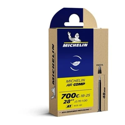 Immagine di MICHELIN A1 Aircomp, Camera d&#039;Aria Unisex Adulto, Nero, 48 mm