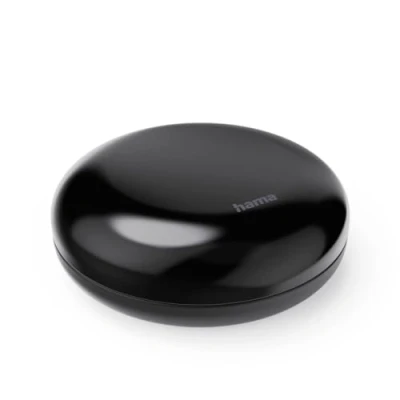 Immagine di Hama Smarte WLAN Universal Fernbedienung, Infrarot, für Sprach /App Steuerung (Telecomando universale, Infrarossi, WiFi), Telecomando, Nero