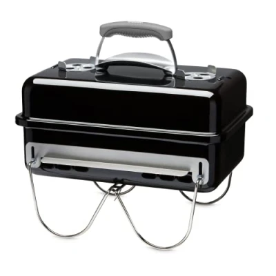 Immagine di Weber Go Anywhere Barbecue a Carbone, portatile, 42 x 26 cm, Nero (1131004)