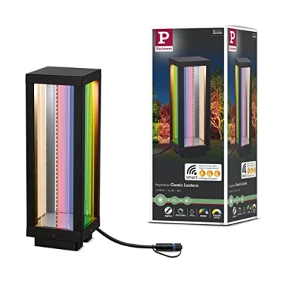 Immagine di PAULMANN 94753 Sistema dilluminazione Plug&amp;Shine Lampada a piantana LED (monocolore) 2 W Bianco caldo Antracite