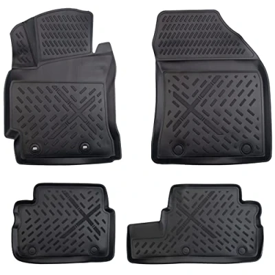 Immagine di Set di tappetini in gomma 3D per Toyota Auris (II) dal 2012 bordo extra alto 5 cm