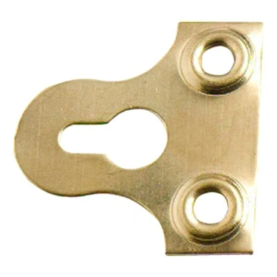 Immagine di Merriway BH02759 Piastrina con Asola per Appendere Quadri, Bianco, 50 mm, Set di 25 Pezzi