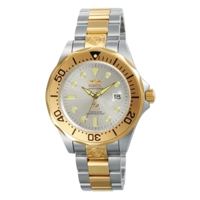 Immagine di Invicta Grand Diver Orologio da uomo in acciaio inossidabile con movimento automatico 47 mm, Bicolore / Argento
