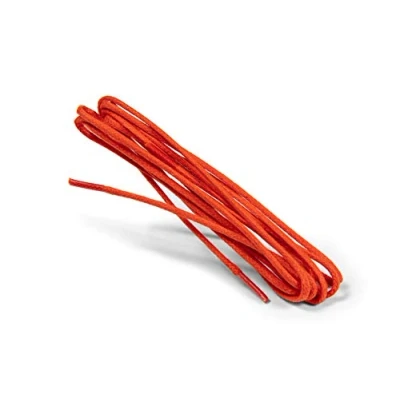 Immagine di Kaps Lacci Fini Cerati Tondi, 2 mm in Cotone 100% di Qualità per Scarpe Casual e Calzature alla Moda, Colori Trendy, 1 Paio (90 cm 36 inch 5 a 6 paia occhielli)