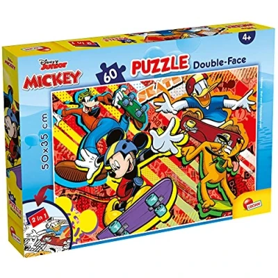 Immagine di Lisciani Giochi Disney Puzzle DF Plus 60 Mickey Mouse per Bambini, 86542