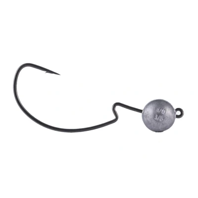 Immagine di BKK Silent Chaser 1X EWG Round Head Jighead #1 3.5g (5 pezzi) Teste piombate