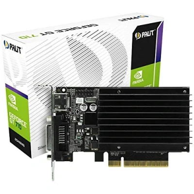 Immagine di PALIT VGA GT710 2GB VGA/DVI/HDMI GDDR3 NEAT7100HD46H 2080H