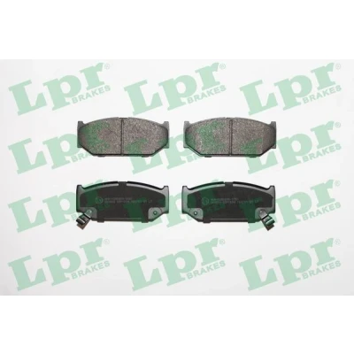 Immagine di LPR 05P1594 Kit pastiglie freno SUZUKI: SWIFT 4, 3