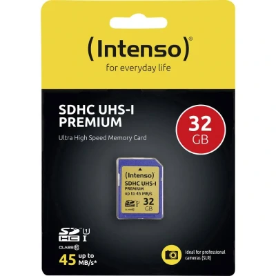 Immagine di Intenso Premium Scheda SDHC 32 GB Class 10, UHS I