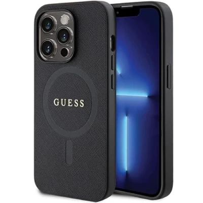Immagine di Guess GUHMP14XPSAHMCK Custodia rigida per iPhone 14 Pro Max 6.7&quot;, colore: Nero