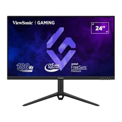 Immagine di Viewsonic VX2428J Monitor da gioco ERP E (A G) 60.5 cm (23.8 pollici) 1920 x 1080 Pixel 16:9 0.5 ms HDMI ™, DisplayPort, Audio stereo (jack 3,5 mm) IPS LED