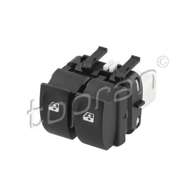 Immagine di TOPRAN 702 298 Interruttore, Alzacristallo lato conducente, anteriore RENAULT: Modus / Grand Modus, CLIO 3, TWINGO 2 mister auto, norauto, autozona