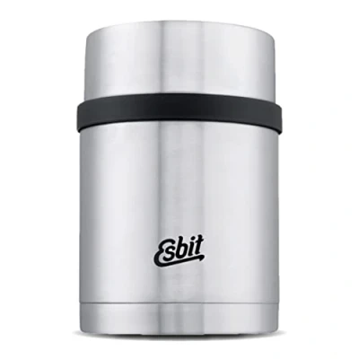 Immagine di Esbit Scultore di brocche Cibo Acciaio inossidabile BPA Argento 0,75L &amp; 1L caldo e freddo Zuppa Pranzo
