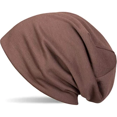 Immagine di styleBREAKER Classico Berretto Morbido, Leggero e soffice, Cuffia Lunga, Unisex 04024018, Colore:Blu a Pois