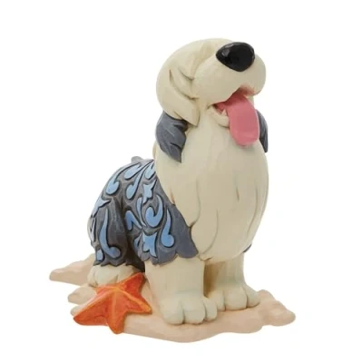 Immagine di Enesco Disney Traditions by Jim Shore, statuetta in miniatura con la sirenetta Max The Dog, 9 cm, multicolore