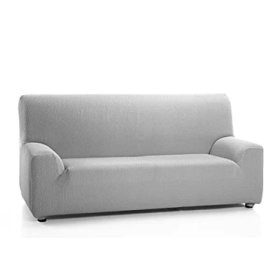 Immagine di Martina Home Tunez Copridivano elasticizzato per divano, tessuto, grigio (anima), 2 posti (da 120 a 170 cm)