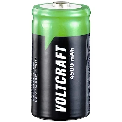 Immagine di VOLTCRAFT HR14 Batteria ricaricabile 1/2 Torcia (C) NiMH 4500 mAh 1.2 V 1 pz.