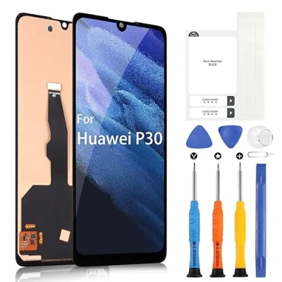 Immagine di ARSSLY LCD Schermo per Huawei P30 Display ELE L29 L09 AL00 TL00 L04 Digitizer Touch Assembly con Strumenti(6.1&quot;,Nero)