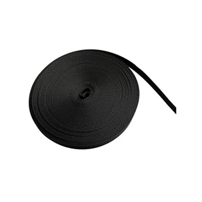 Immagine di On1shelf Fettuccia larga 10 mm in nylon resistente polipropilene nero m (10 mm)