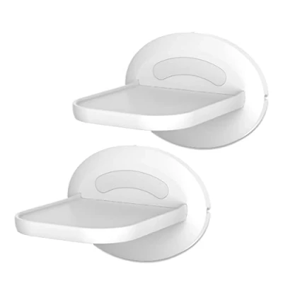 Immagine di Cozycase Supporto a muro Dot 5/4,Google Home, Google Home Mini, WiFi, altoparlante intelligente, videocamere di sicurezza Mensole da Soluzione salvaspazio fino 7 kg