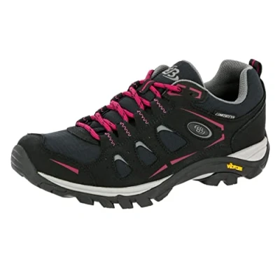 Immagine di Brütting Mount Frakes Low, Scarpe da Arrampicata Basse Donna, Nero/Rosa, 36 EU
