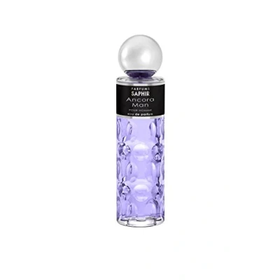 Immagine di Saphir Parfums Ancora Man Eau De Parfum Con Vaporizzatore Per Uomo, color Nero, 200 ml