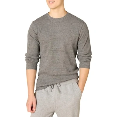 Immagine di Amazon Essentials Camicia a Nido D’Ape Maniche Lunghe Slim Uomo, Carbone, L
