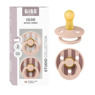 Immagine di BIBS Colour Studio Ciuccio confezione da 2 pezzi. Privo di BPA