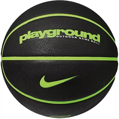 Immagine di Nike Performance Everyday Playground Deflated Pallacanestro, Taglia: One Size, Black/volt