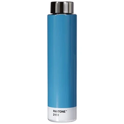 Immagine di Copenhagen design Pantone Drinking Bottiglia d&#039;Acqua, 500 ml, Blu (Blue 2150), One Size