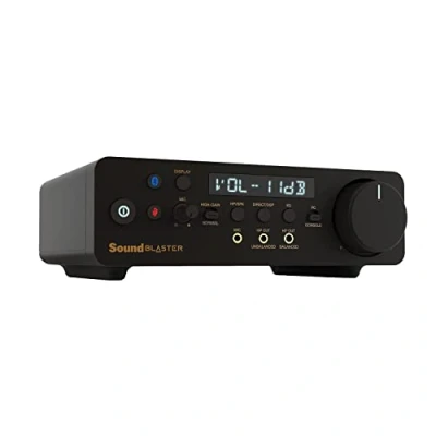 Immagine di CREATIVE Sound Blaster X5 Hi RES a 32 bit/384 kHz DAC USB Esterno con bi Amplificatore per Cuffie Xamp Completamente bilanciato e Ricevitore Bluetooth