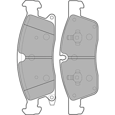 Immagine di DELPHI LP2275 Kit pastiglie freno con segnalatore acustico usura lamierino anticigolío senza accessori JEEP: GRAND CHEROKEE 4