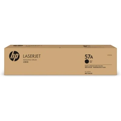 Immagine di HP 57A CF257A, Tamburo Originale da 80000 Pagine, Compatibile con le Stampanti LaserJet M42625 e M436, Nero