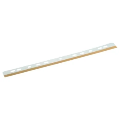 Immagine di Durable 826119 Filefix, striscia adesiva, foratura universale, per documenti non forati f.to A4, 25x295 mm, trasparente, confezione da 250 pezzi