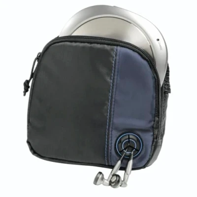Immagine di Hama Custodia per CD Player Discman e 3 Dischi, Blu