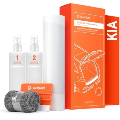 Immagine di Luxshield Pellicola Protettiva per Bordo di Carico Kia Sportage 5 (V) NQ5 I 2021 2024 Protezione Paraurti, antigraffio, vernice Trasparente