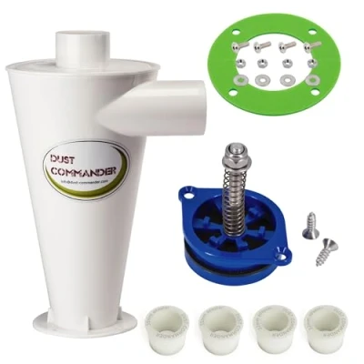 Immagine di DUST COMMANDER CLC DIY BUNDLE Filtro ciclonico classico + valvola antischiacciamento SP