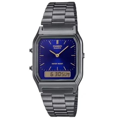 Immagine di Casio Analogico Digitale Moda Quarzo Uomo Vintage AQ 230GG 2A, 38.8x29.8x8.1mm