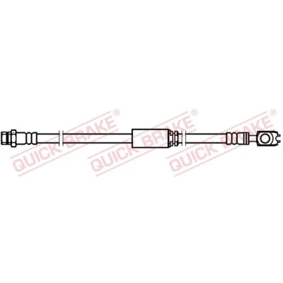 Immagine di QUICK BRAKE 50.753X Tubi Freno 569mm M10x1 con filettatura interna, esterna VOLKSWAGEN: CADDY 4 Kombi