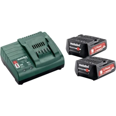 Immagine di Metabo Basic Set 12V 2 x 2.0 Ah 685300000 Batteria dellutensile e caricabatterie 12 V Li Ion