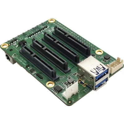 Immagine di Allnet SATA HAT Quad NAS Scheda di espansione per Raspberry Pi® Adatto (kit sviluppo): Pi