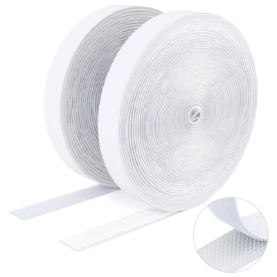 Immagine di SUTOUG Nastro autoadesivo extra forte 20 mmx 8 m a strappo e gancio biadesivo per interni ed esterni Bianco