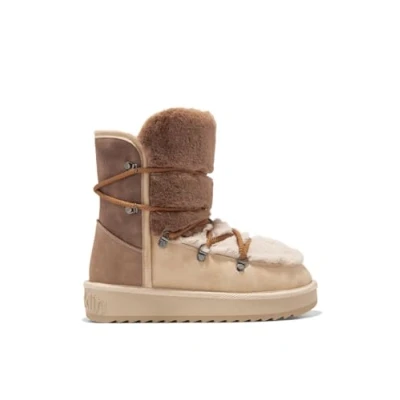 Immagine di D.Franklin Stivali da Donna Moda casual Modello nordic trk, Taupe 47, 40 EU