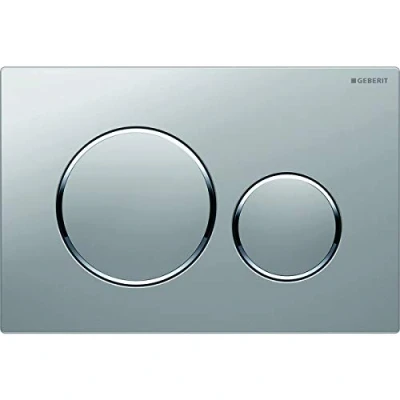 Immagine di Geberit 115882JQ1 Placca di Comando, Cromo Opaco/Cromo