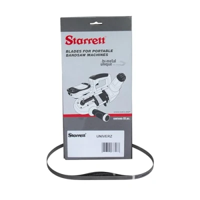 Immagine di Starrett Univerz Lame per sega a nastro portatili senza fili, 733 x 13 0,35 mm, 10 14 tpi, confezione da 3