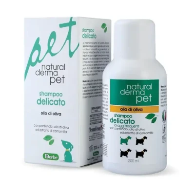 Immagine di Natural Derma Pet Shampoo Delicato Olio di Oliva