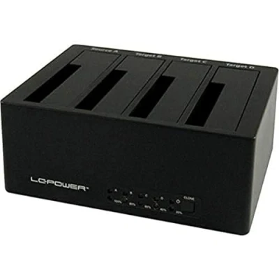 Immagine di LC POWER DOCK U3 4B BASE DE CONEXIÃ“N PARA DISCO DURO USB 3.2 GEN 1 (3.1 1) TYPE A NEGRO