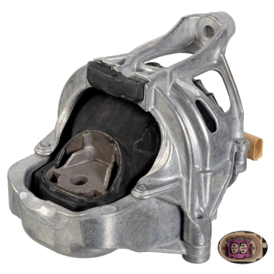 Immagine di FEBI BILSTEIN 172321 Supporto motore Dx Cuscinetto idraulico ad inserimento elettrico AUDI: Q5, A6 C8 Avant
