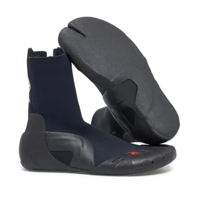 Immagine di RIP Curl Ciabatte in Neoprene Omega 3mm con Zip Elastico e Caldo Ideale per Gli Sport Acquatici Acqua Fredda