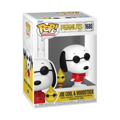 Immagine di Funko Pop! &amp; Buddy: Peanuts Joe Cool With Wdstk Classic Figura in Vinile da Collezione Idea Regalo Merchandising Ufficiale Giocattoli per Bambini e Adulti Cartoons Fans
